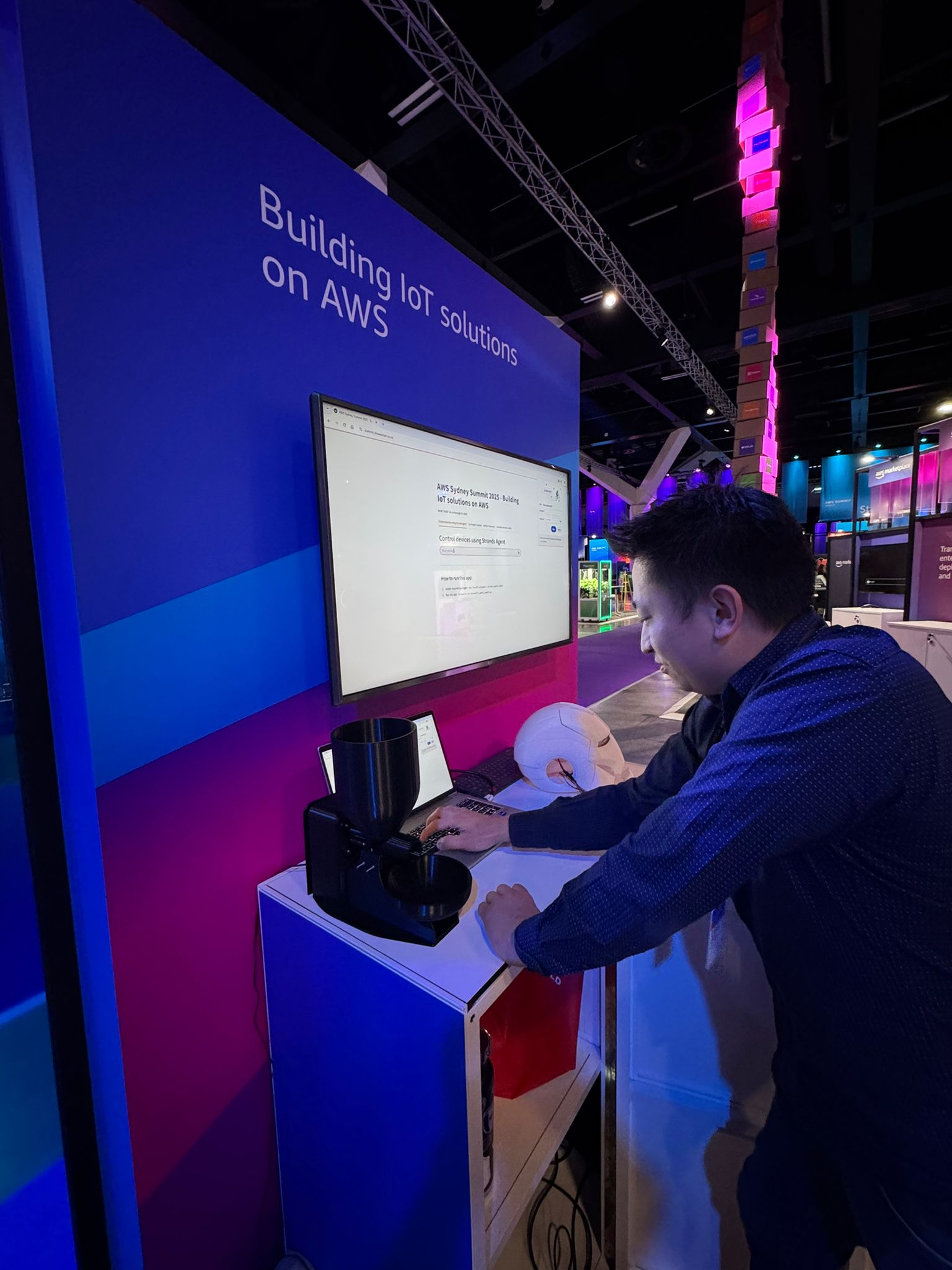 AWS Sydney Summit Booth