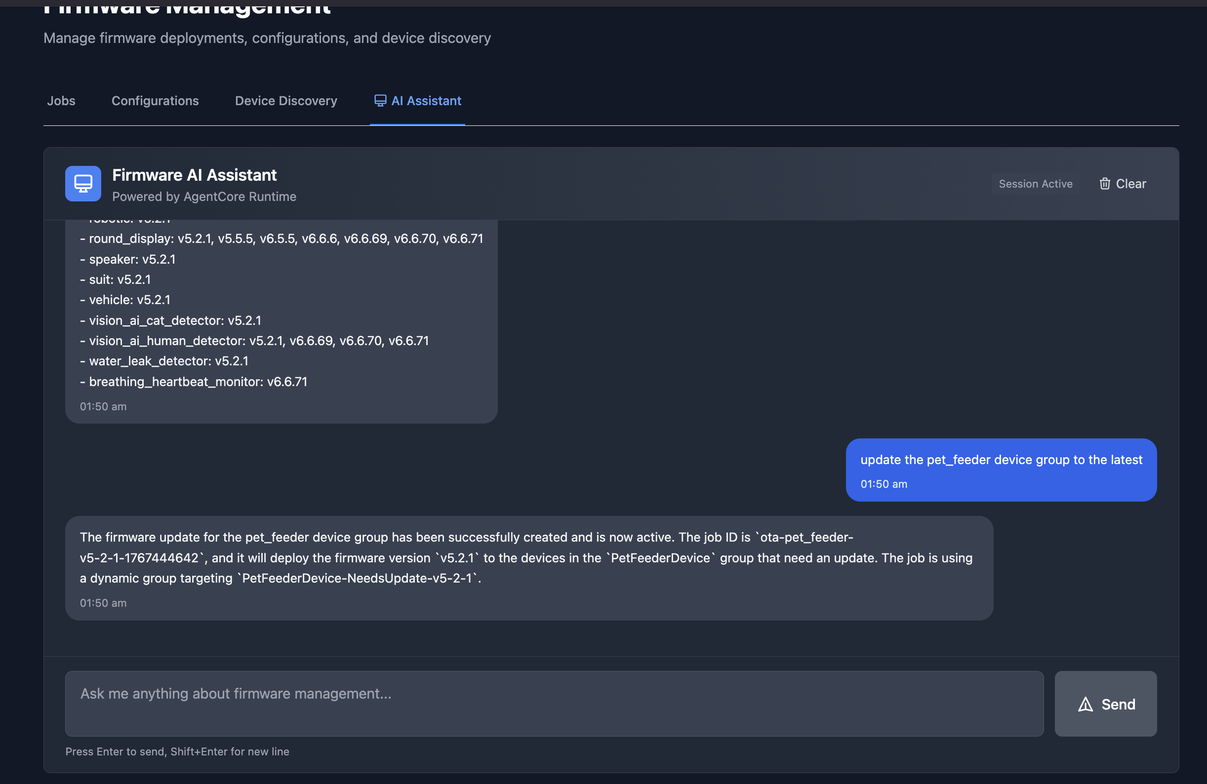 Firmware AI Assistant Chatbot