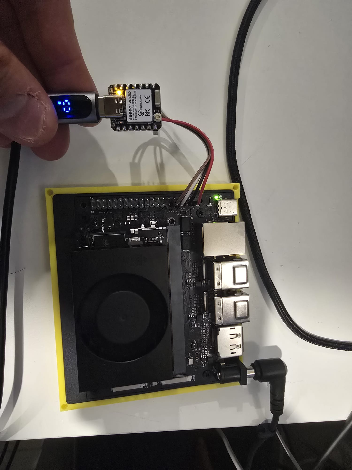 Jetson Nano Super and XIAO ESP32C6 full setup