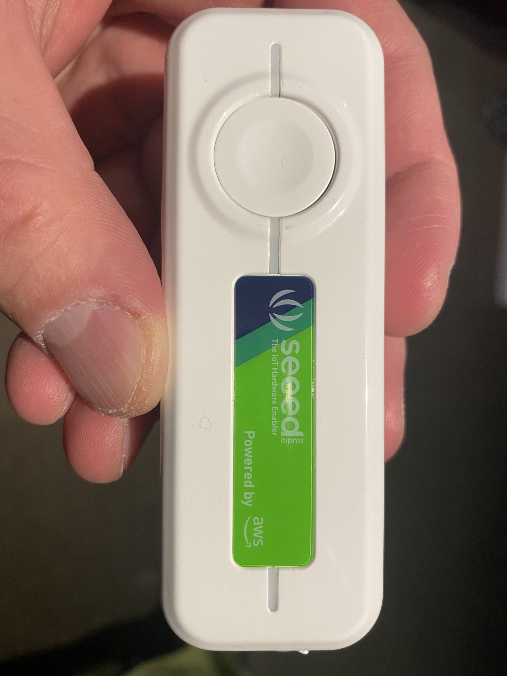 seeed iot button for aws